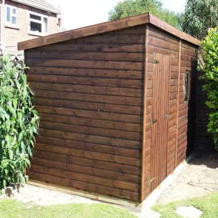 premier pent garden storage shed